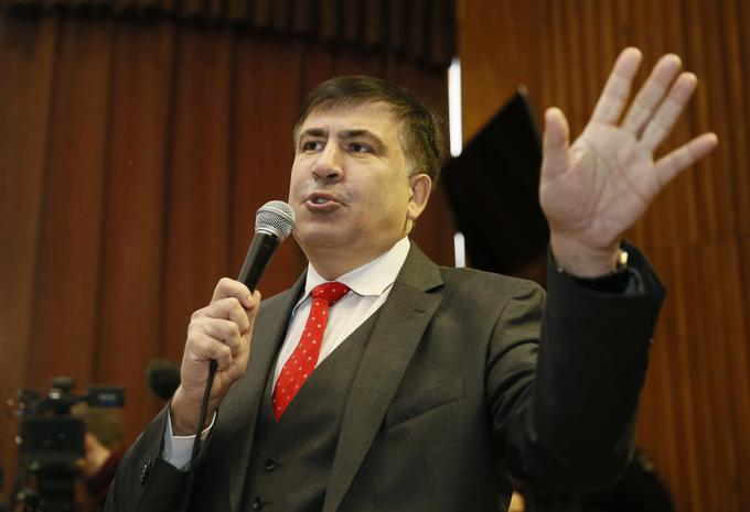 Nekdanji gruzijski predsednik Mihail Sakašvili | Foto: Reuters