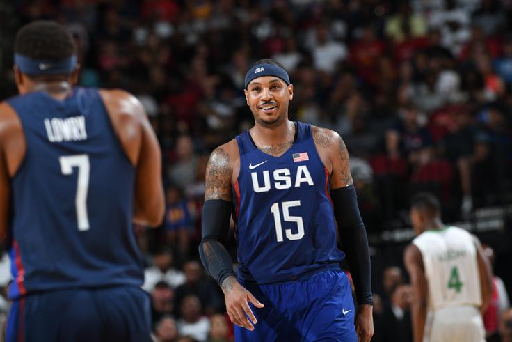 Američani so brez težav dobili tudi peto pripravljalno tekmo. | Foto: Guliverimage/Getty Images