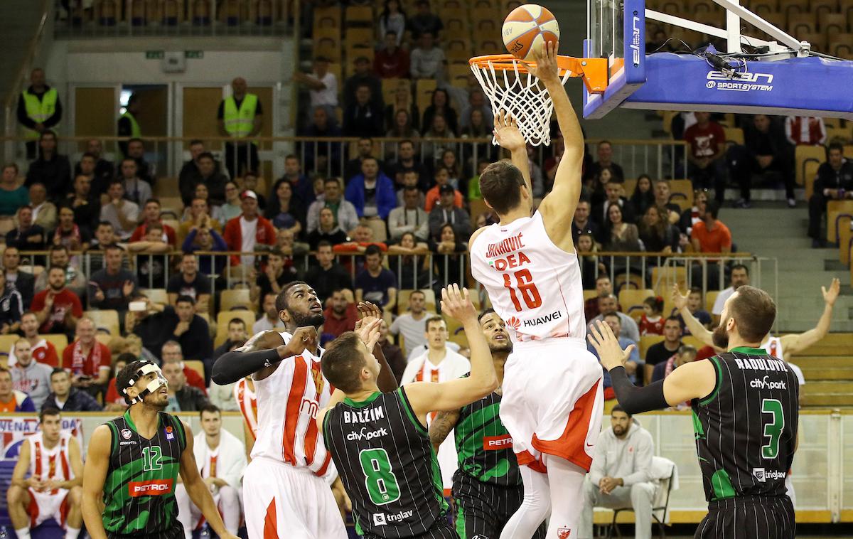 Petrol Olimpija Crvena zvezda ABA 2017 | Lani so Ljubljančani v ligi ABA izgubili obe tekmi proti Crveni zvezdi. Kako bo letos? | Foto Matic Klanšek Velej/Sportida