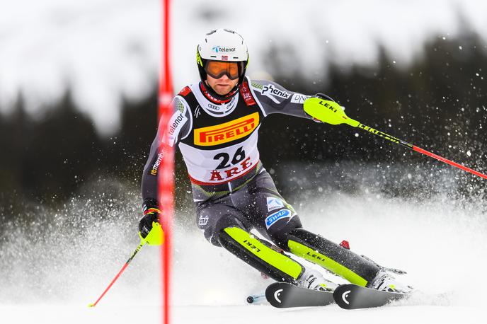 Jonathan Nordbotten | Norvežan Jonathan Nordbotten je zmagovalec finalnega slaloma evropskega pokala v Kranjski Gori. | Foto Reuters