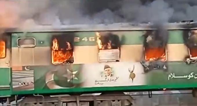 pakistan vlak | Foto: Reuters