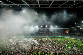 Olimpija Pokal Slavje Nogomet Finale Stožice