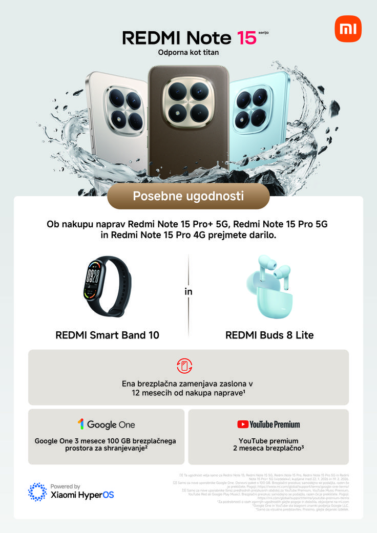 Xiaomi REDMI Note 15 | Foto: Xiaomi