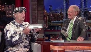 Bill Murray in David Letterman srknila slovensko vodko (video)