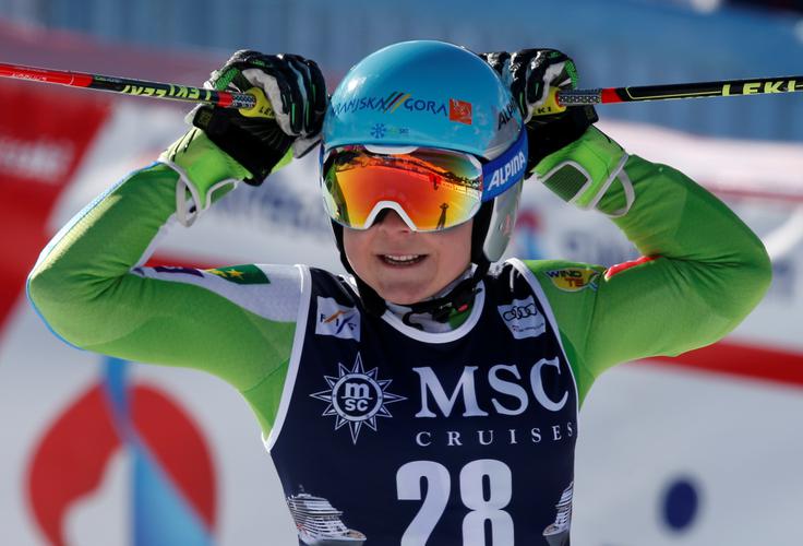 Junakinja dneva - Meta Hrovat. | Foto: Reuters