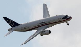 Adria Airways v dolgoročni najem 15 Suhojevih letal