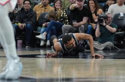 Denver izgubil še rezervnega centra, Wemby ni resneje poškodovan