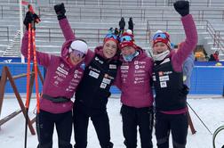 Mlade slovenske biatlonke povsem blizu medalji