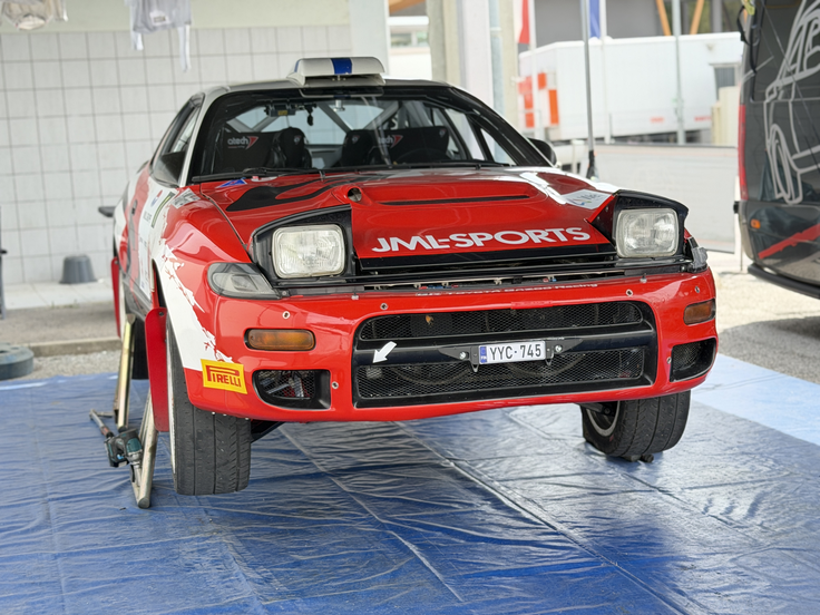 Latvalova toyota celica GT4. | Foto: Gregor Pavšič
