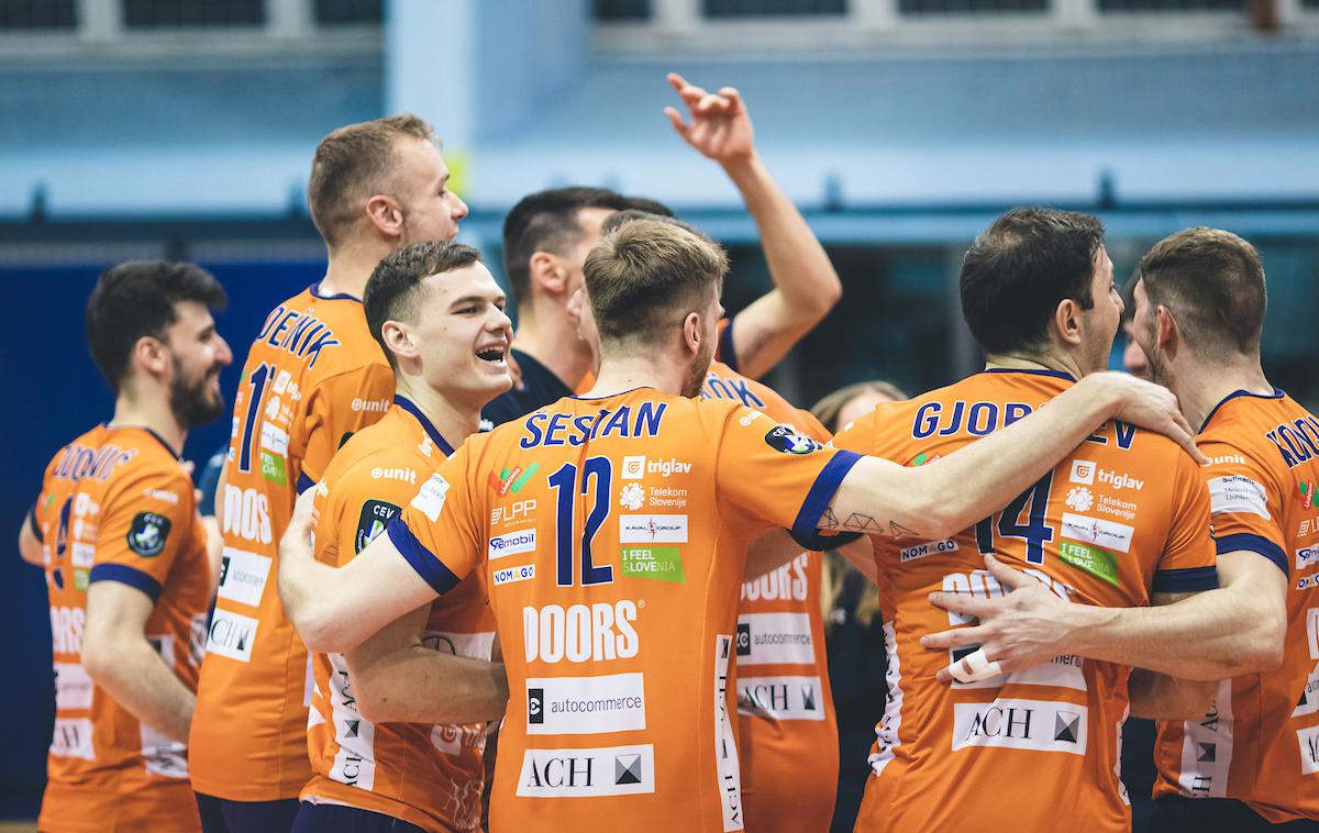 Finale lige MEVZA: ACH Volley - Calcit Volley | Odbojkarji ACH Volleyja so si priigrali zaključno žogo. | Foto Sportida