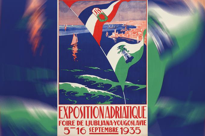 Ivan Vavpotič: Jadranska razstava. Sejem v Ljubljani, Jugoslavija, 5.‒16. september 1935 | Foto: Museo Nazionale Collezione Salce, Treviso