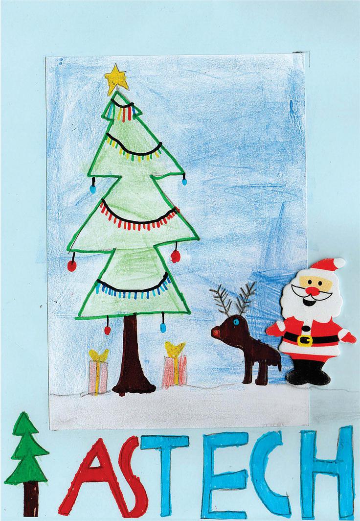 Astech, otroške voščilnice | Foto: arhiv naročnika