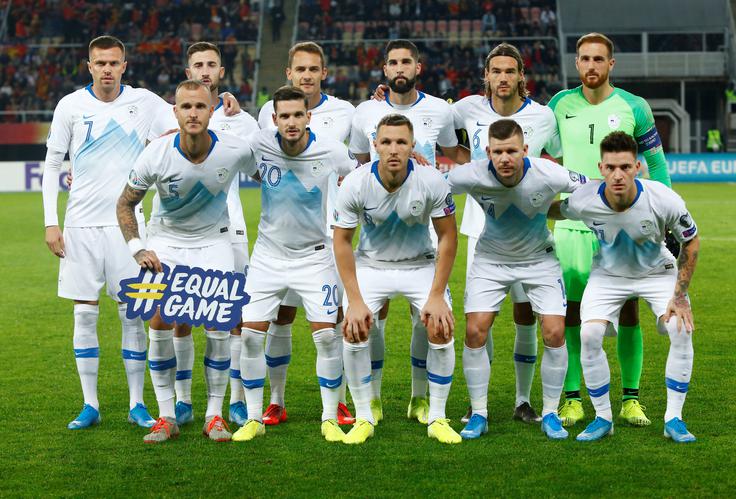 Slovenija je v Skopju prekinila zmagoviti niz v kvalifikacijah za EP 2020. | Foto: Reuters