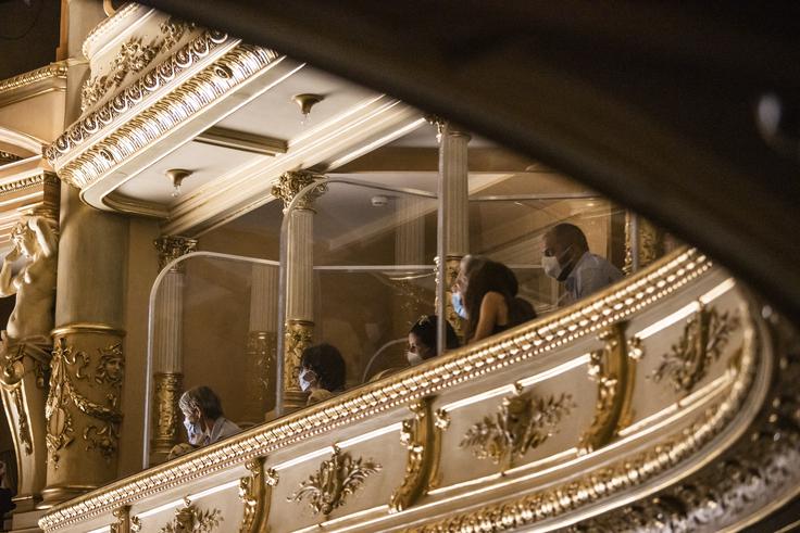 V kulturnih ustanovah se striktno držijo priporočil NIJZ in skrbijo za varnost obiskovalcev. | Foto: SNG Opera in balet Ljubljana/Darja Štravs Tisu