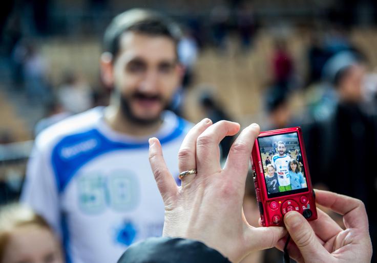"S srcem in veseljem sem stal za fanti. Mislim, da sem bil prvi, ki sem jim poslal sporočilo."
 | Foto: Vid Ponikvar