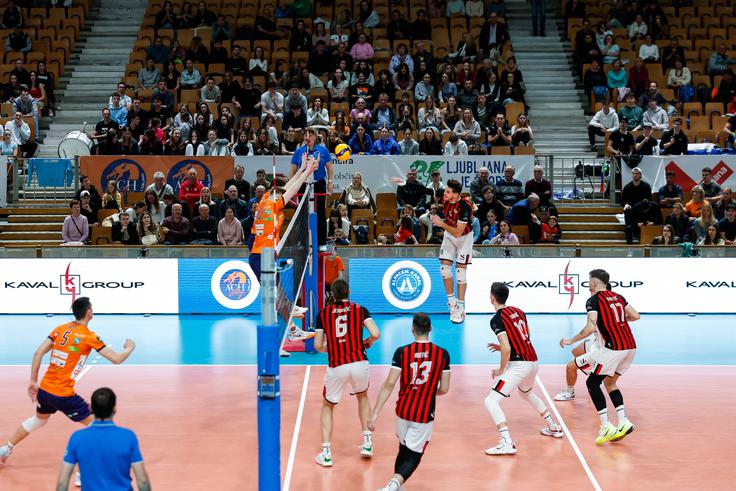 ACH Volley : Alpacem Kanal | Foto: Aleš Fevžer