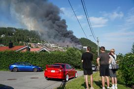 Požar, Norveška