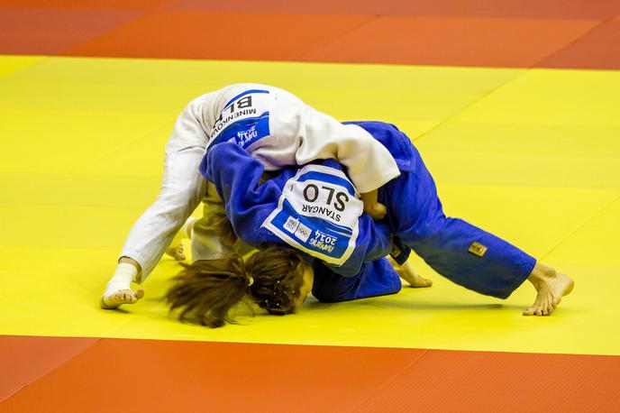 Maruša Štangar judo | Maruša Štangar je v boju za bron priznala premoč Ukrajinki Irini Dolgovi. | Foto Peter Kastelic