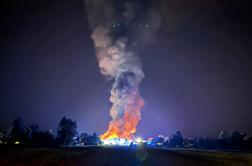"Šlo je za enega izmed bolj obsežnih požarov v zadnjih letih"