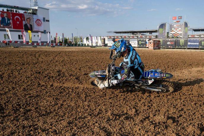 Tim Gajser Yamaha Turčija | Tim Gajser je bil na sobotni kvalifikacijski vožnji tretji. | Foto Yamaha Racing