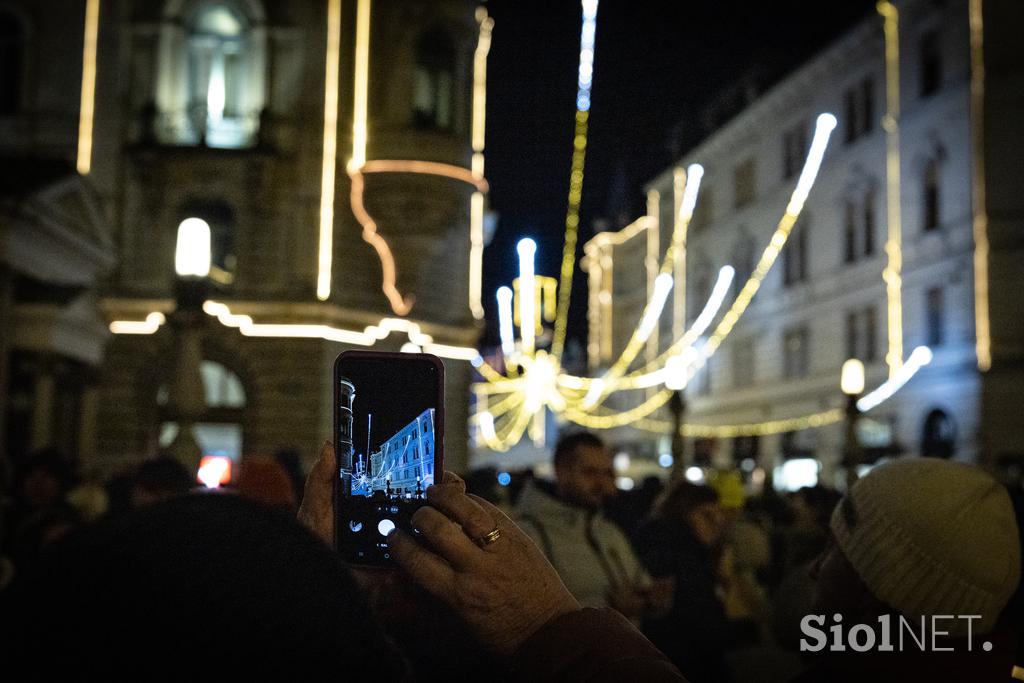 Prižig lučk Ljubljana 2025