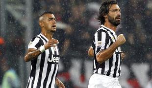 Juventus v derbiju, polnem zadetkov zmagal