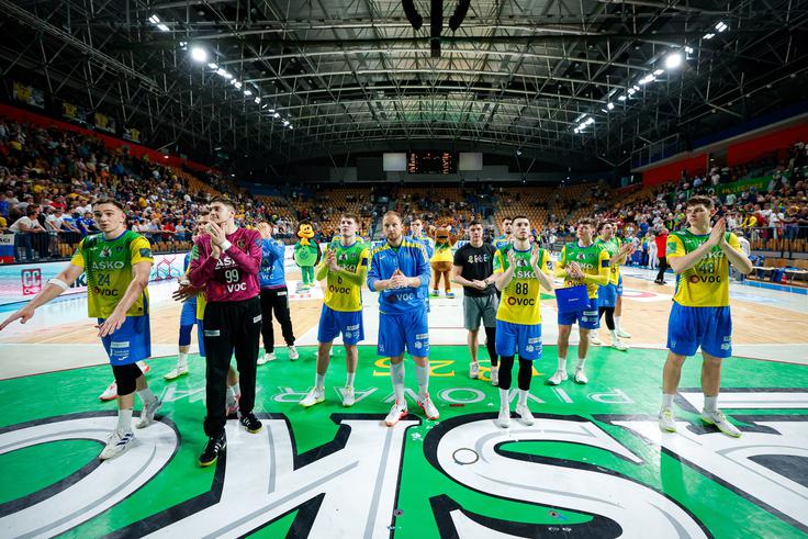 RK Celje Pivovarna Laško - Ohrid | Foto: Luka Kotnik