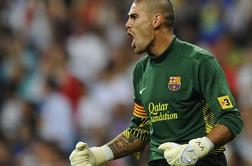 Presenečenje: Valdes na izhodnih vratih Barcelone