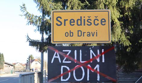 V Središču ob Dravi občani protestirali proti azilnemu domu