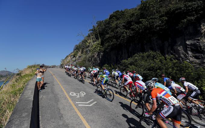 Rio 2016, kolesarska dirka | Foto: Reuters