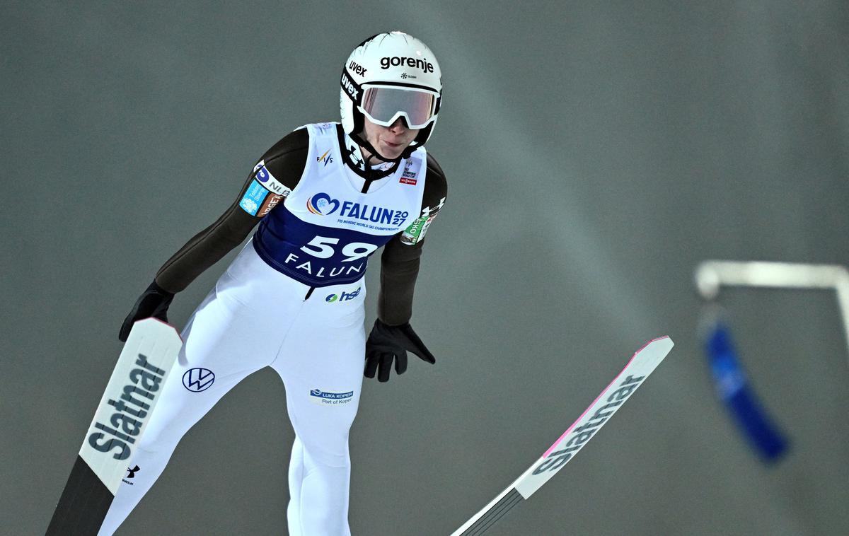 Falun Nika Prevc | Nika Prevc je bila v soboto druga. | Foto Reuters