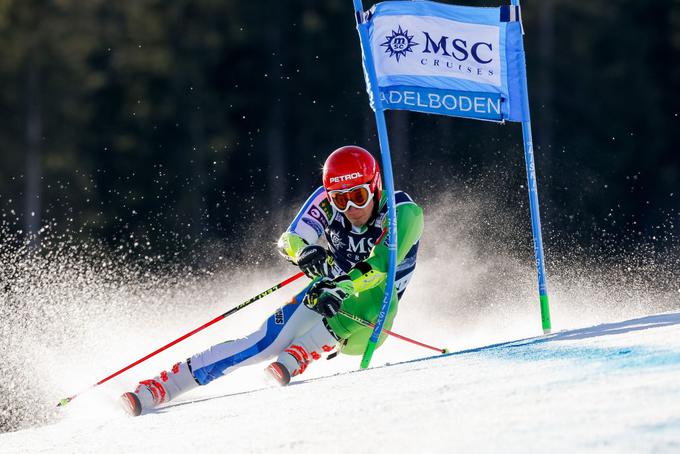 Žan Kranjec je blestel v drugi vožnji, ko je postavil tretji čas. | Foto: Guliverimage/Getty Images