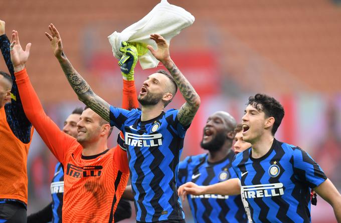 Milanski Inter bi si lahko matematično zagotovil naslov že ta konec tedna. | Foto: Reuters