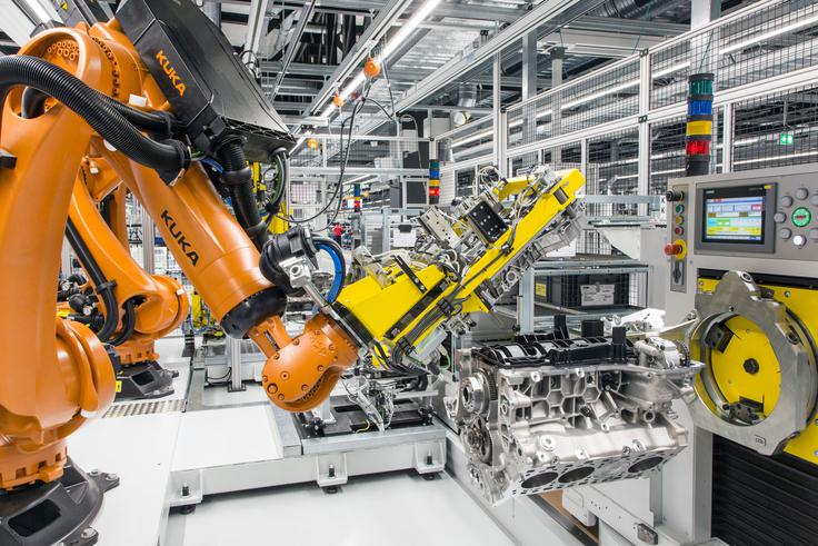 Porsche tovarna motorji V8 | Foto: 