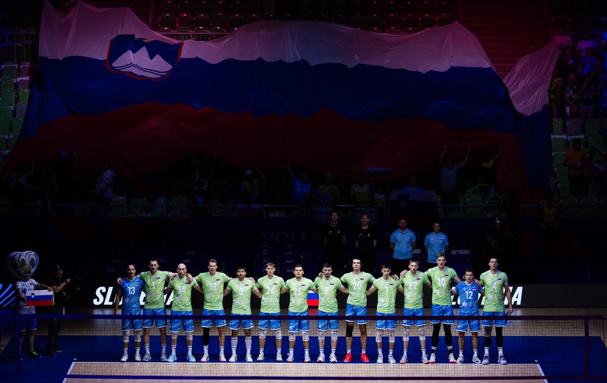 slovenska odbojkarska reprezentanca | Slovenski odbojkarji bodo svetovno prvenstvo odprli v soboto ob 15. uri proti Čilu. | Foto Grega Valančič