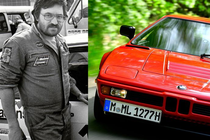 Zanimiva življenjska zgodba Slovenca, ki je dobil službo za kultni BMW M1