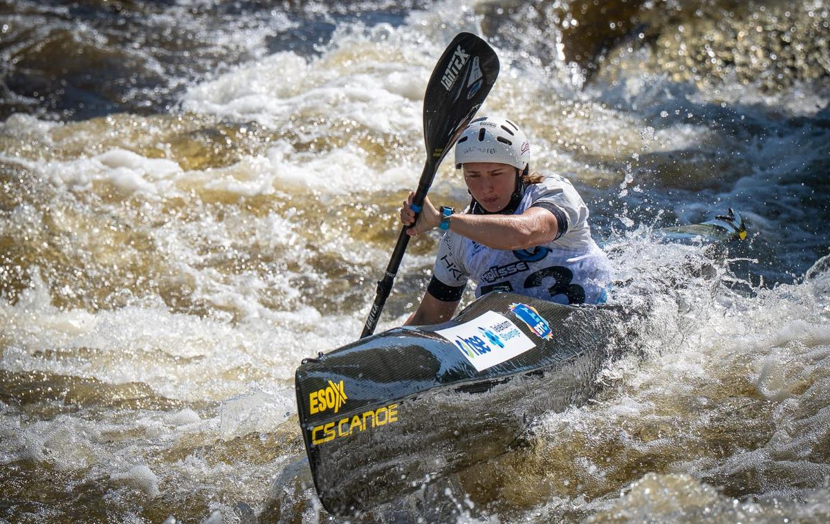 Ana Šteblaj | Ana Šteblaj je tekmice premagala za več kot sekundo. | Foto Aleš Berka