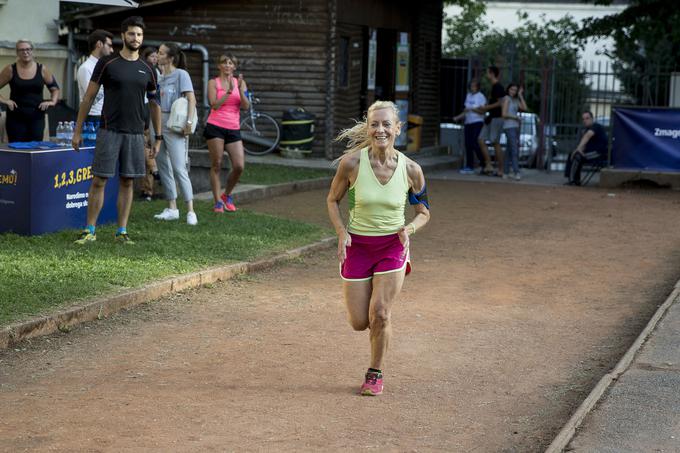 Vsak je moral po najboljših močeh odteči 400 metrov. | Foto: Ana Kovač