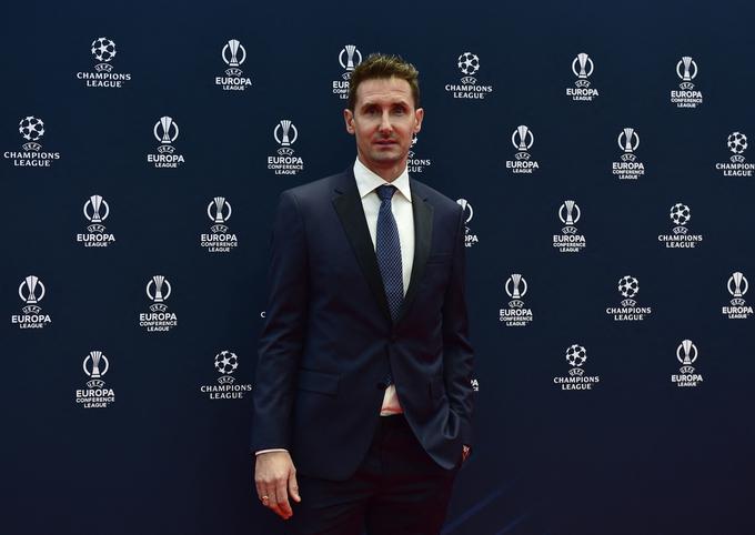 Miroslav Klose je prejel predsedniško nagrado Aleksandra Čeferina. | Foto: Reuters