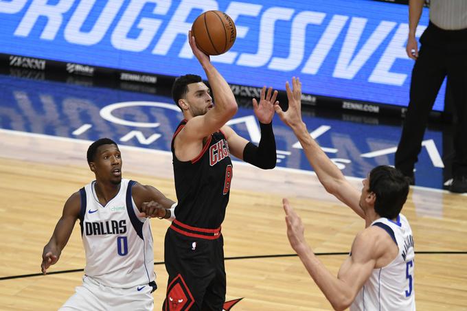 Zach LaVine je bil pri domačih košarkarjih najbolj razpoložen - 39 točk. | Foto: Guliverimage/Vladimir Fedorenko