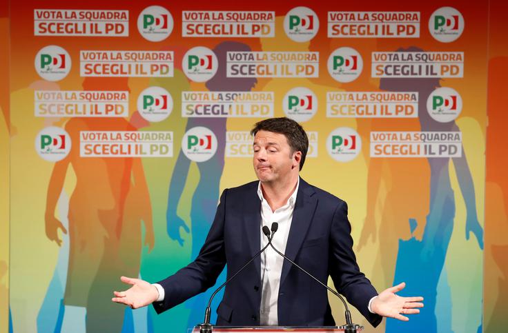 Čeprav je odstopil, potem ko je zaupnico vezal na neuspelo volilno zakonodajo, si Renzi znova želi na čelo italijanske vlade. A niti v Demokratski stranki, ki jo vodi, si pri tem vprašanju niso enotni. Tukaj je še aktualni premier, Paolo Gentiloni. | Foto: 