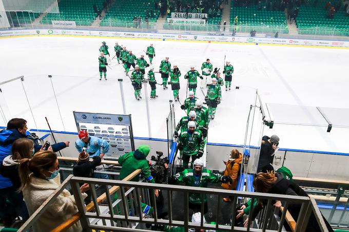 Štiri moštva − tudi HK SŽ Olimpija, ki se vrača na treninge − bodo četrtfinale DP začela z desetdnevno zamudo, in sicer prihodnji ponedeljek. | Foto: Matic Klanšek Velej/Sportida