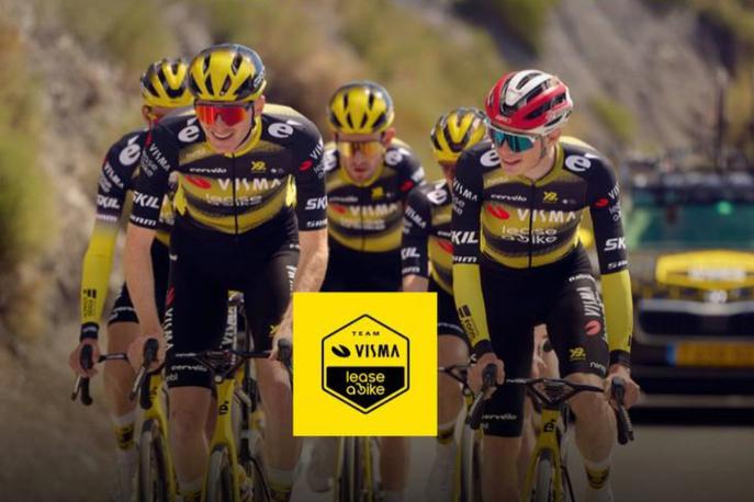Visma | Lease a Bike | Visma | Lease a Bike je naznanila osmerico za Dirko po Franciji, na kateri verjamejo v tretjo skupno zmago Jonasa Vingegaarda. | Foto Visma | Lease a Bike