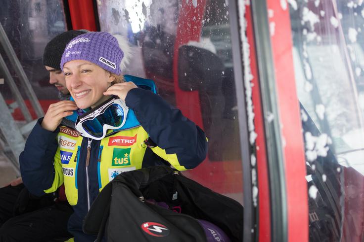 Ilka Štuhec smučanje | Foto: Matjaž Vertuš