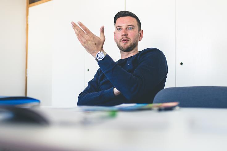 "Po zaključku športne poti sem se zelo težko sprijaznil s tem, da sem izven sveta plavanja relativno neznano ime in da sem pri 28 letih spet na samem začetku." | Foto: Grega Valančič/Sportida