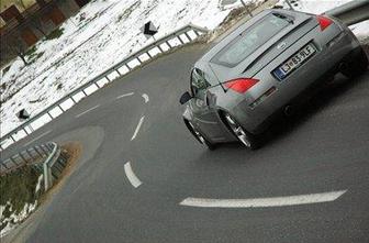 Z nissanom 350 Z po Gorjancih