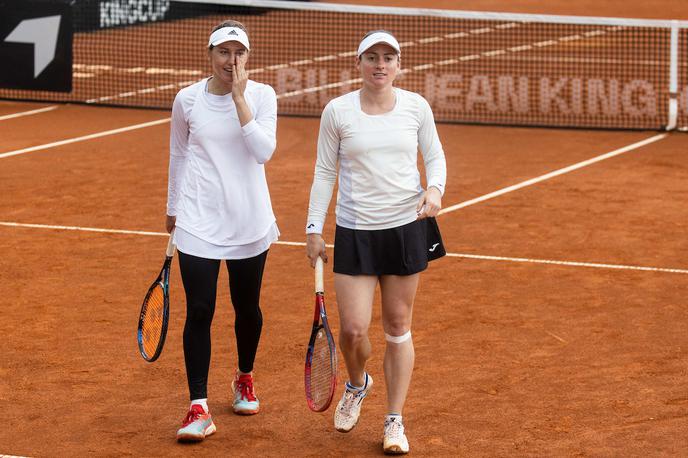 Tamara Zidanšek, Kaja Juvan | Tamara Zidanšek in Kaja Juvan sta dobili tekmici za US Open. | Foto Vid Ponikvar/Sportida