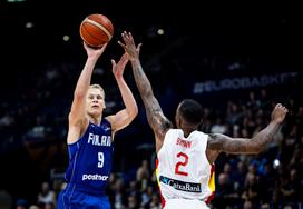 četrtfinale EuroBasket Španija Finska