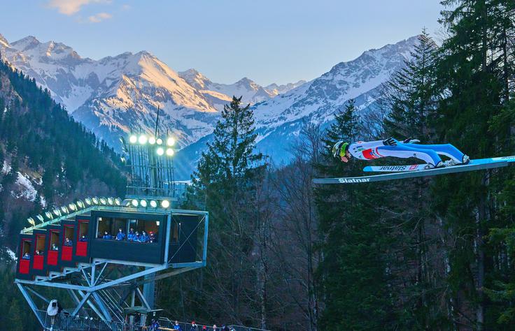 Oberstdorf bo gostil svetovno prvenstvo v poletih. | Foto: Guliverimage