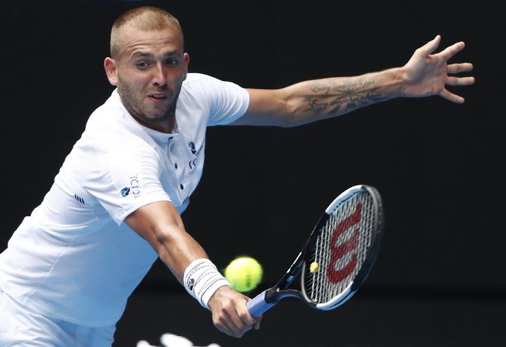 Dan Evans se je prebil v finale turnirja ATP v Delray Beachu. | Foto: Reuters